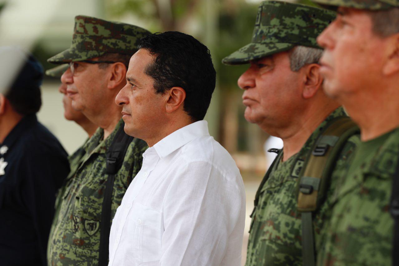 Dona Gobierno 350 ha a SEDENA para la Policía Militar en Cancún