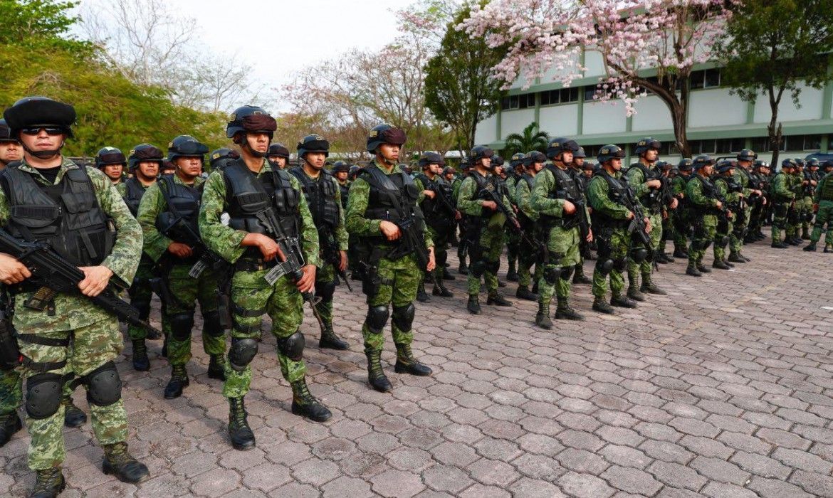 Arriban 600 militares a Playa y Cancún