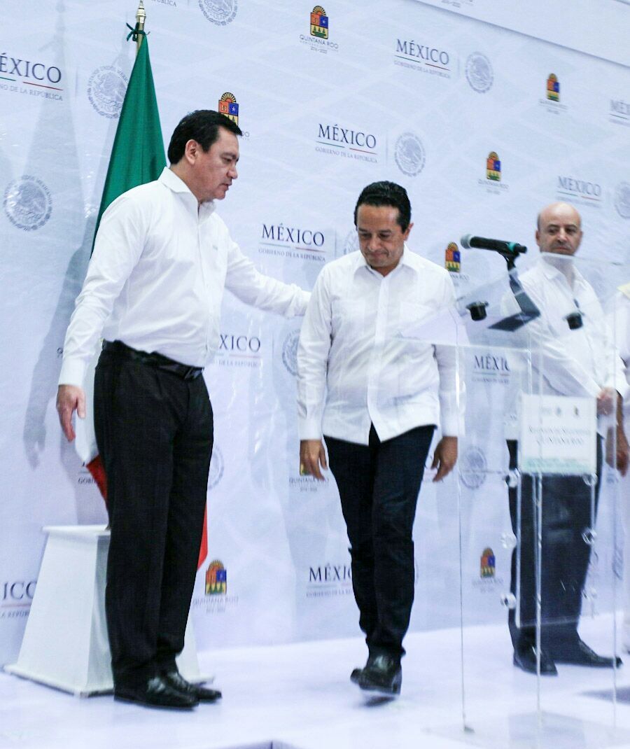 Exculpa Osorio Chong a Borge por violencia en QR