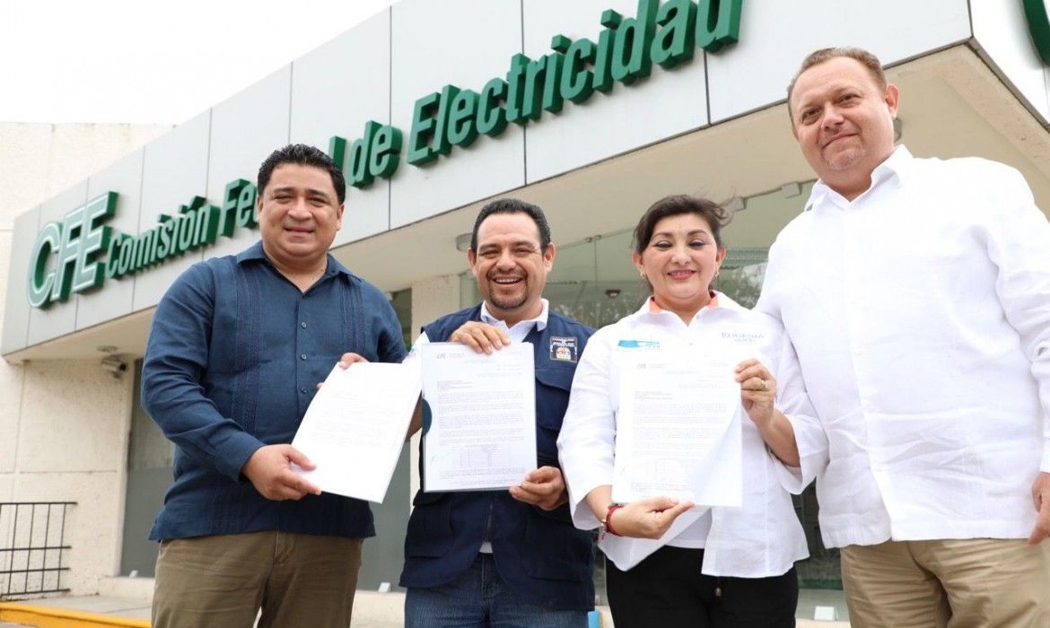 Más de 300 mil usuarios pagarán menos luz en tres municipios; buscaremos que beneficio sea para todo el Estado: Congreso