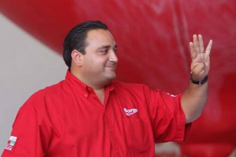 Borge, fuera del PRI