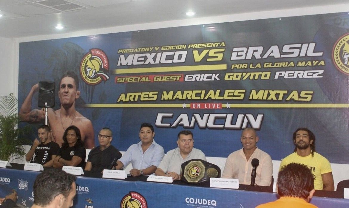 Gala de Artes Marciales Mixtas en Cancún