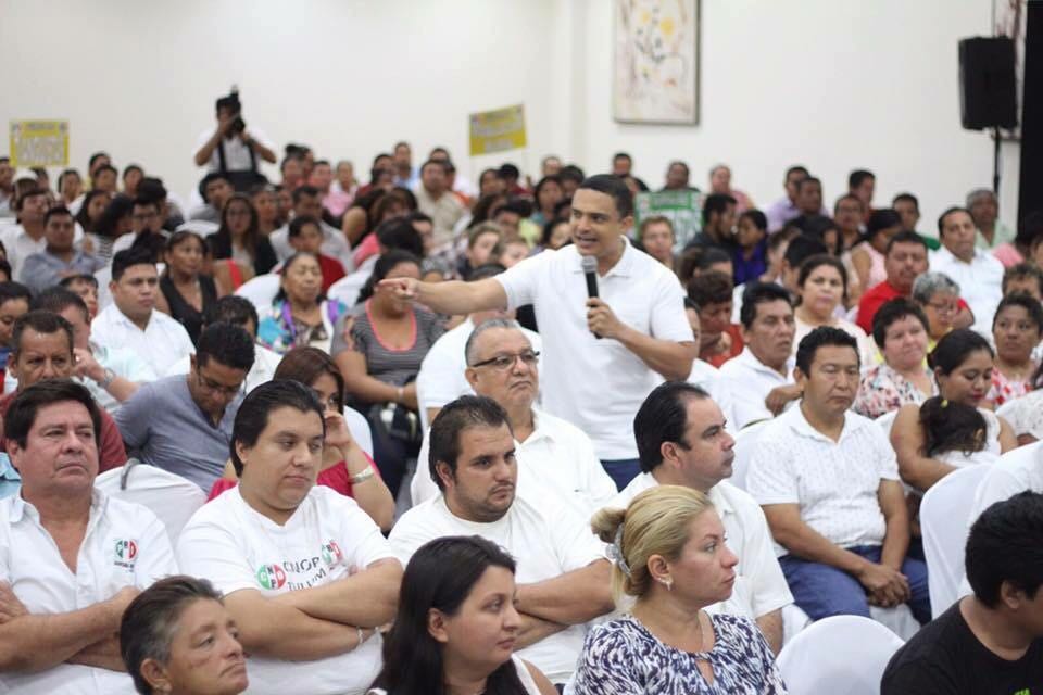 Raymundo inicia con el pie izquierdo; cancela evento por falta de interés de la gente