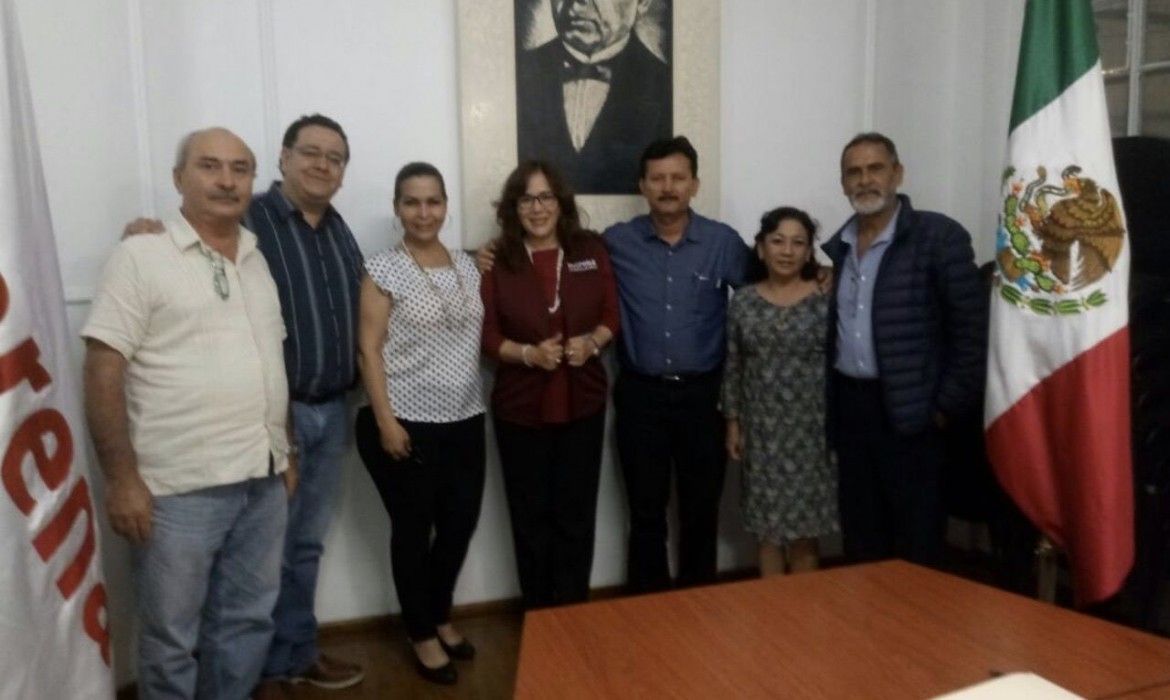 Regidores de MORENA van al CEN; quieren línea directa con AMLO