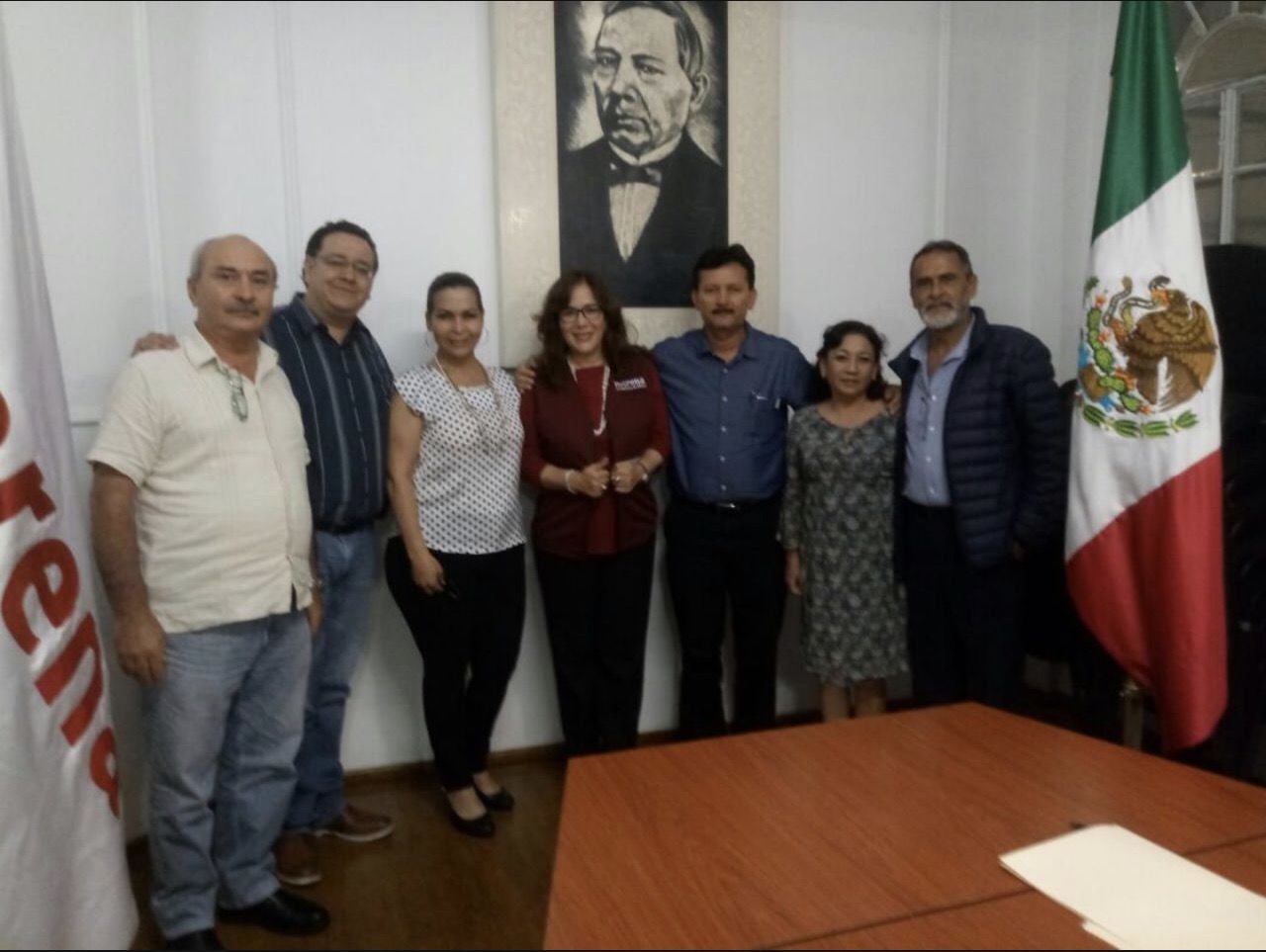 Regidores de MORENA van al CEN; quieren línea directa con AMLO