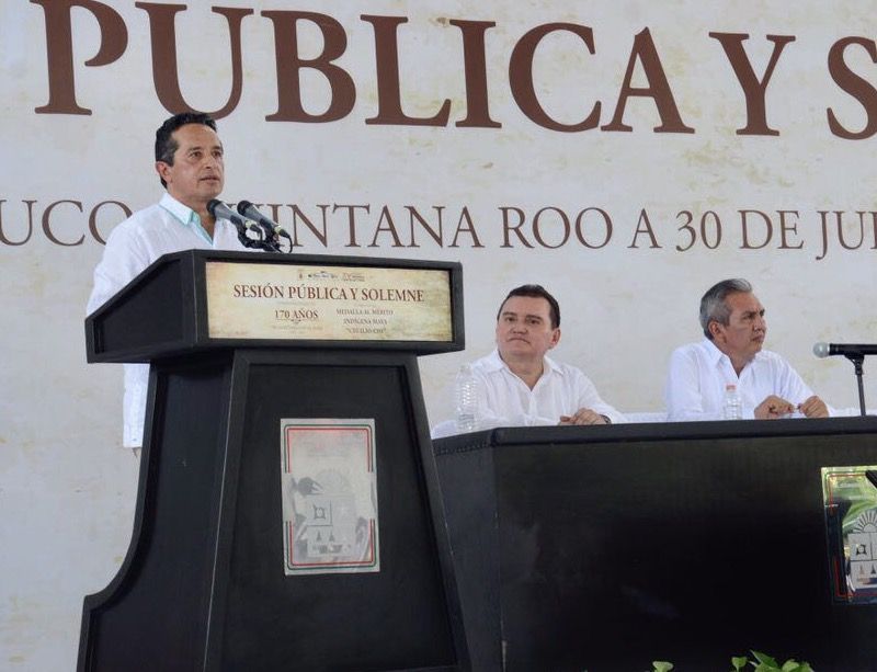 Presenta Fidel en Tihosuco a su candidato al TSJ