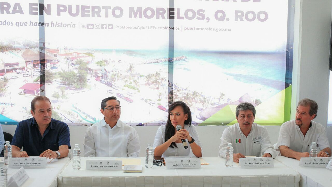 Estado y Federación se reúnen con Puerto Morelos para solucionar conflictos con tenencia de la tierra