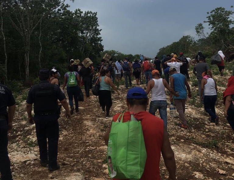 Intento de invasión en Playa; ven vínculos con el Verde Ecologista