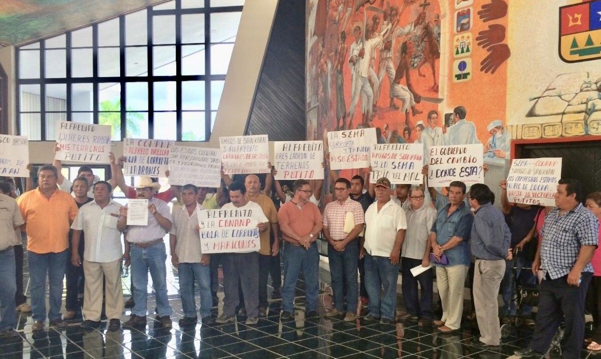 Rechazan ANP en Bacalar
