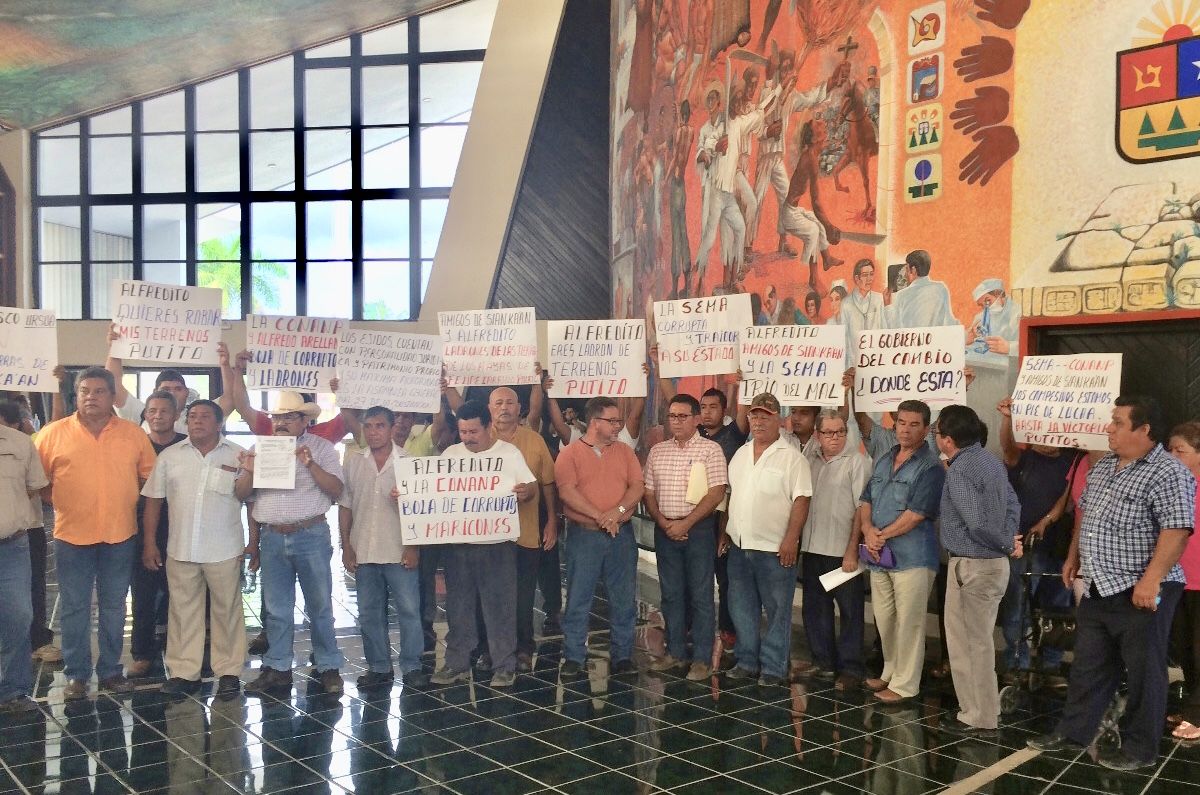 Rechazan ANP en Bacalar