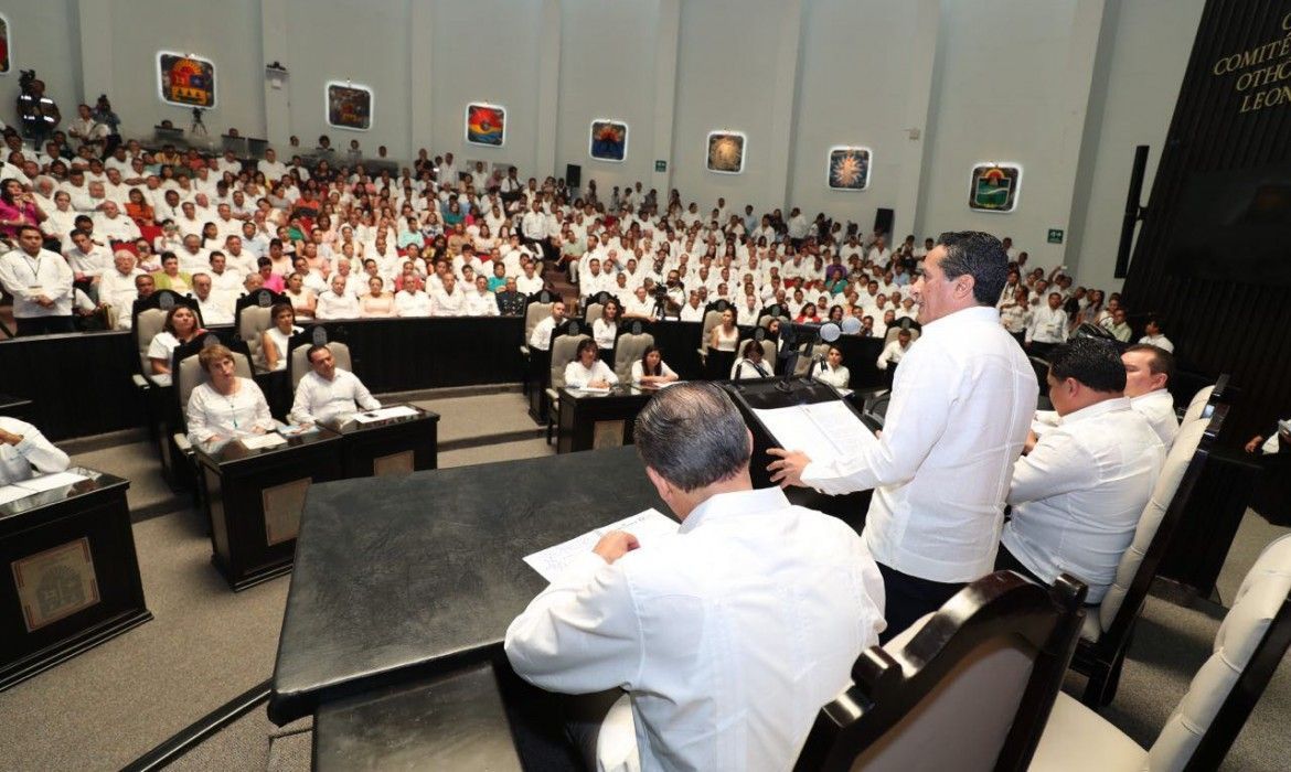 Pide gobernador renovar “pacto de concordia” en el estado