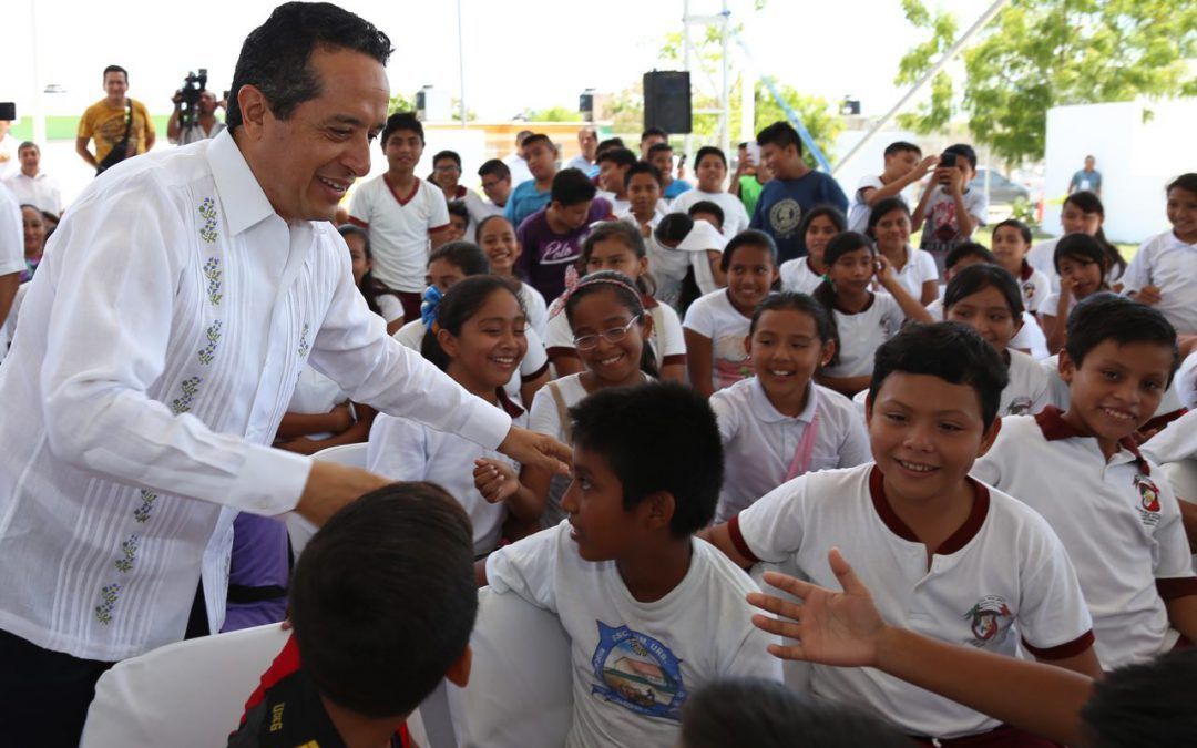 Más de 47 mil 500 alumnos reciben educación en escuelas de tiempo completo: Carlos Joaquín