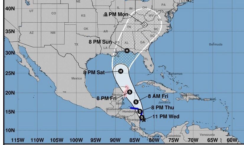 Amenaza de Tormenta Tropical para QR