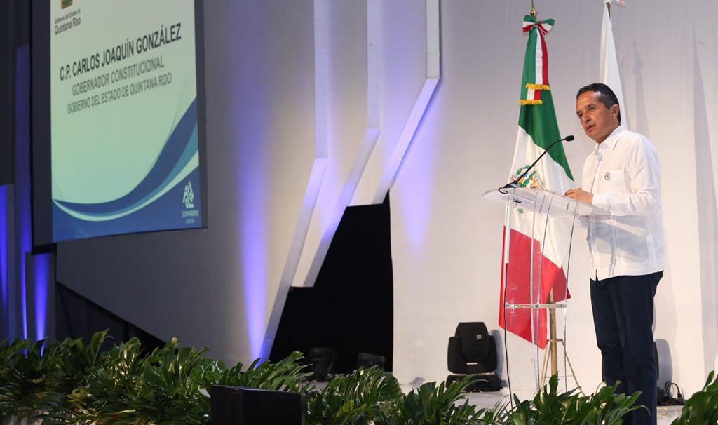 En Quintana Roo hay estabilidad, confianza y legalidad: Carlos Joaquín