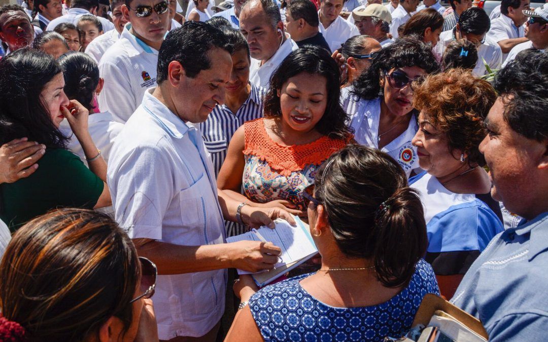 Más de 166 mil 400 chetumaleños beneficiados con obras de reconstrucción, rehabilitación y reencarpetado de calles: Carlos Joaquín