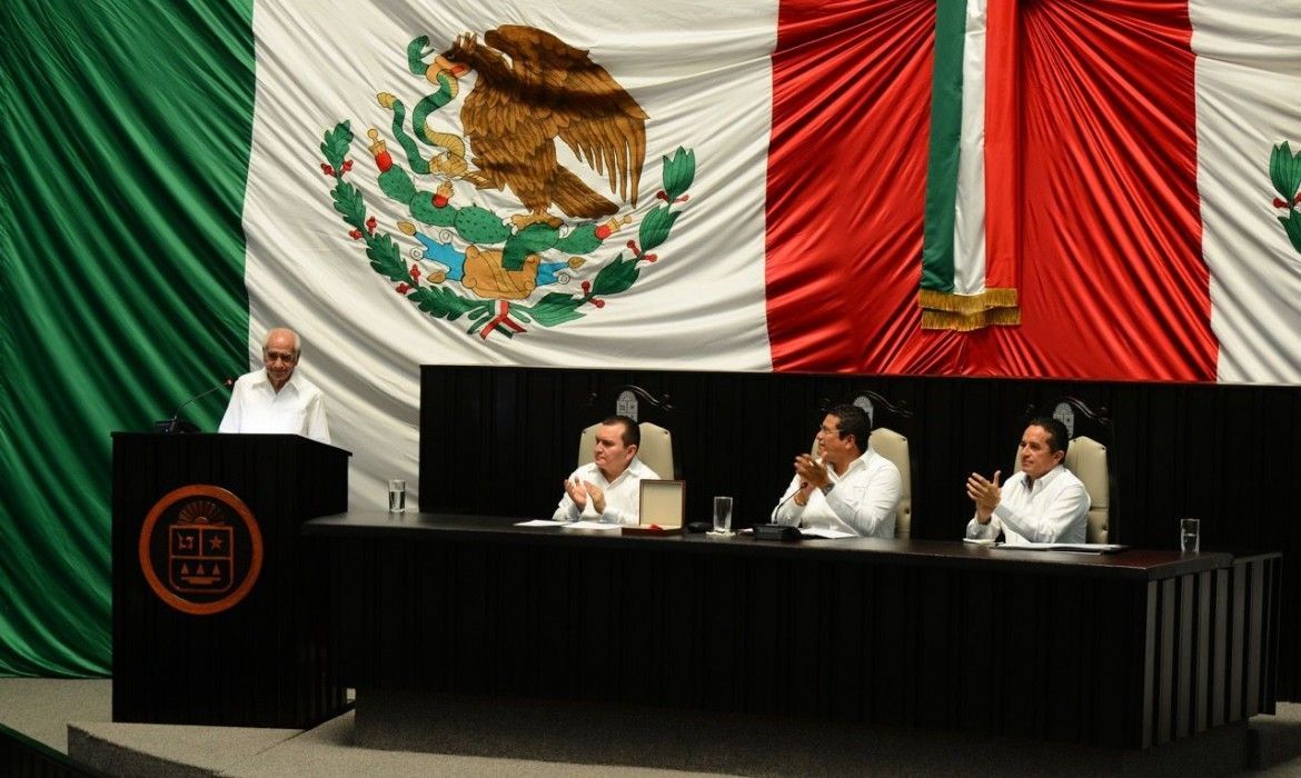 Entregan de manera póstuma la medalla “Andrés Quintana Roo” al general Rafael E. Melgar