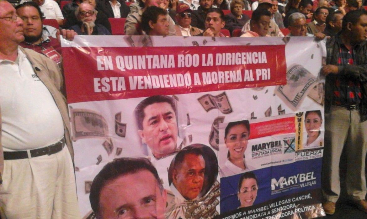 Quejas contra Marybel y Pech llegan a Congreso de MORENA