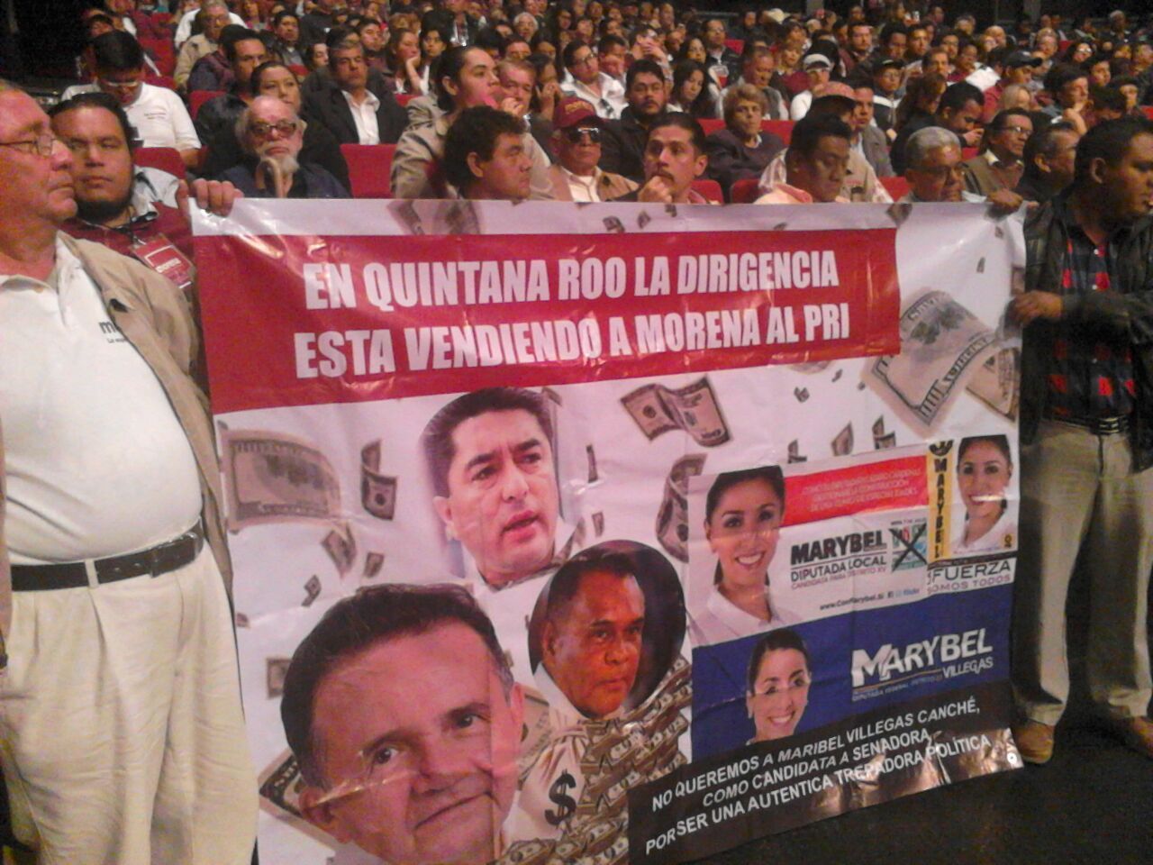 Quejas contra Marybel y Pech llegan a Congreso de MORENA