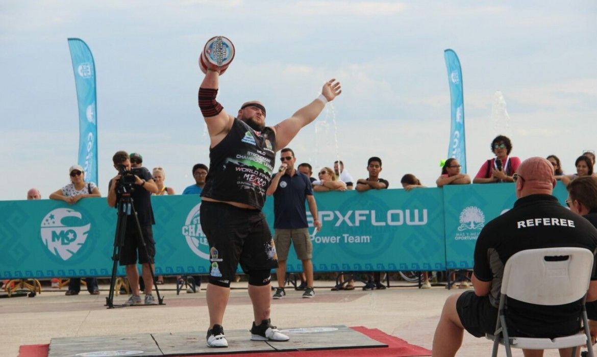Las competencias del Strongman Champions League World Finals en Chetumal supera expectativas