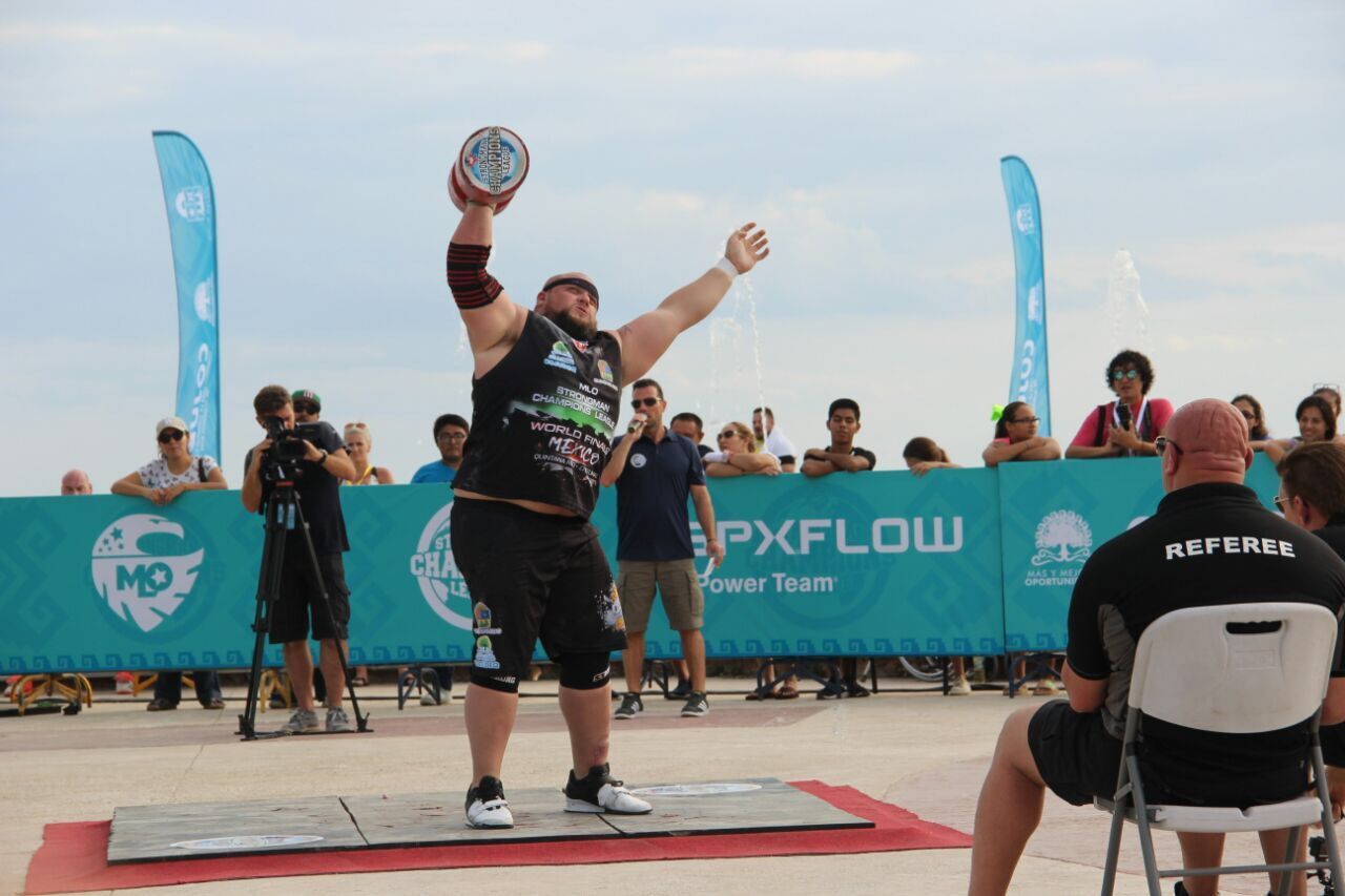 Las competencias del Strongman Champions League World Finals en Chetumal supera expectativas