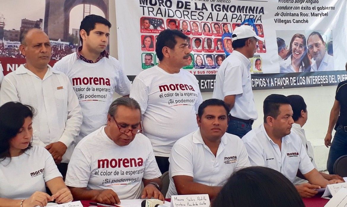 Exigen 11 municipios destitución de Pech; se perderá la elección con candidatos borgistas, advierten