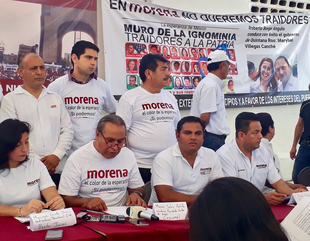 Exigen 11 municipios destitución de Pech; se perderá la elección con candidatos borgistas, advierten