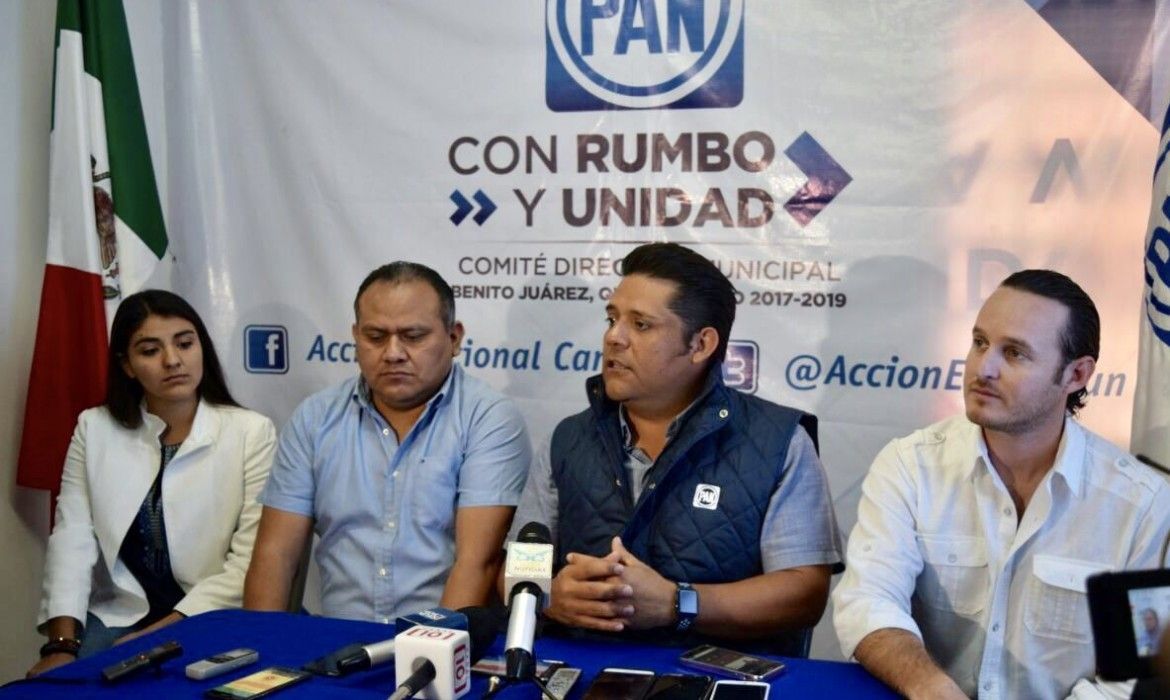 PAN y PRD se enfrentan por Cancún