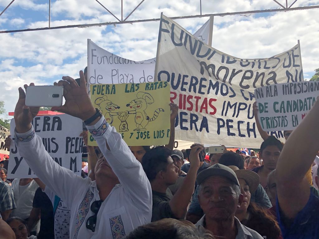 MORENA y sus crisis; entre la falta de estructura y los acuerdos incumplidos