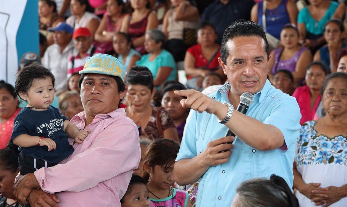 Impulsamos el crecimiento de las comunidades mayas para que las familias vivan mejor: Carlos Joaquín