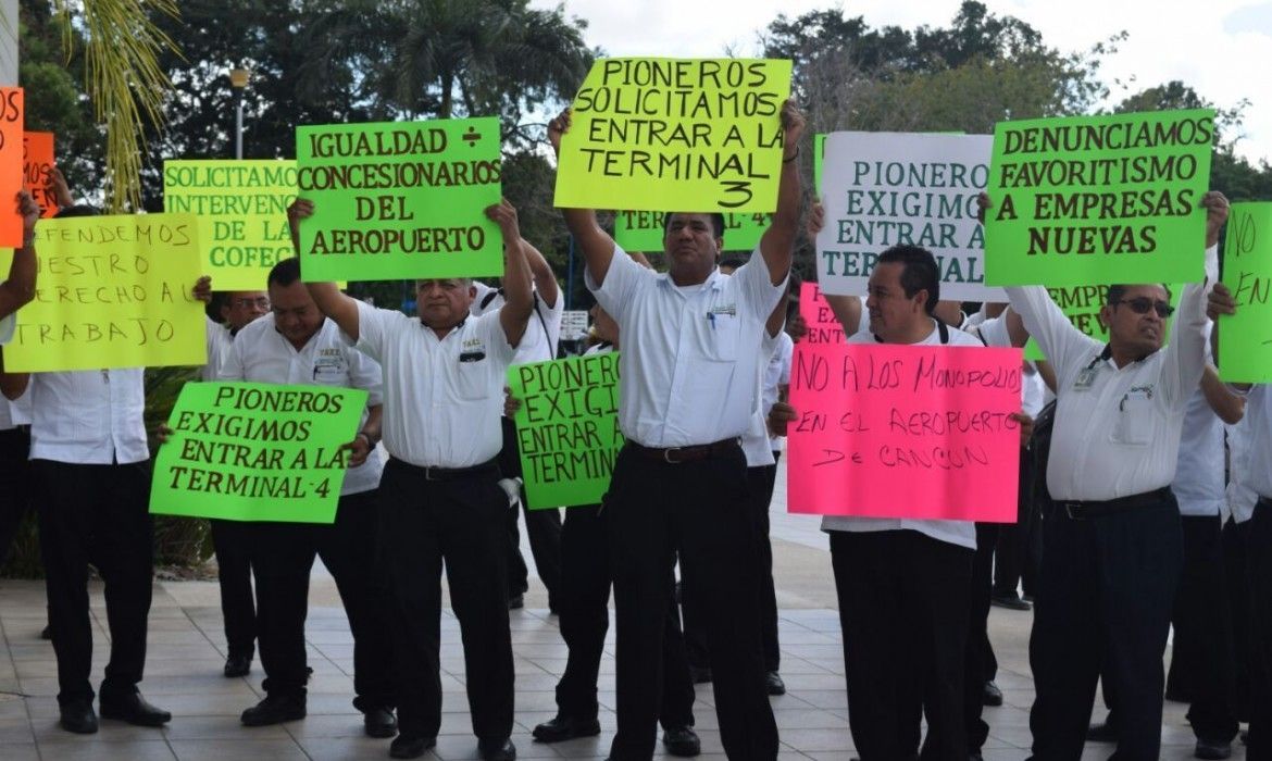Sindicato de Taxistas también presiona por rutas en aeropuerto