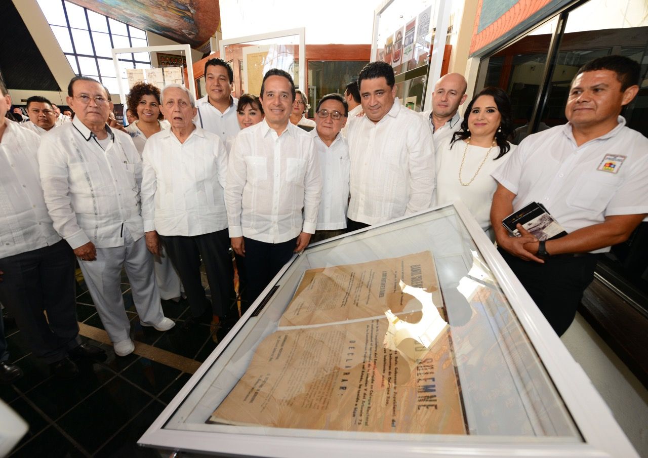 Conmemora Congreso en sesión solemne, aniversario 43 de la Constitución de Quintana Roo