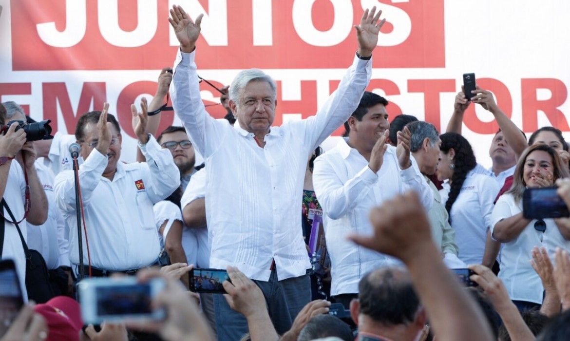 AMLO ganaría las elecciones con el 42% de votos: Parametría