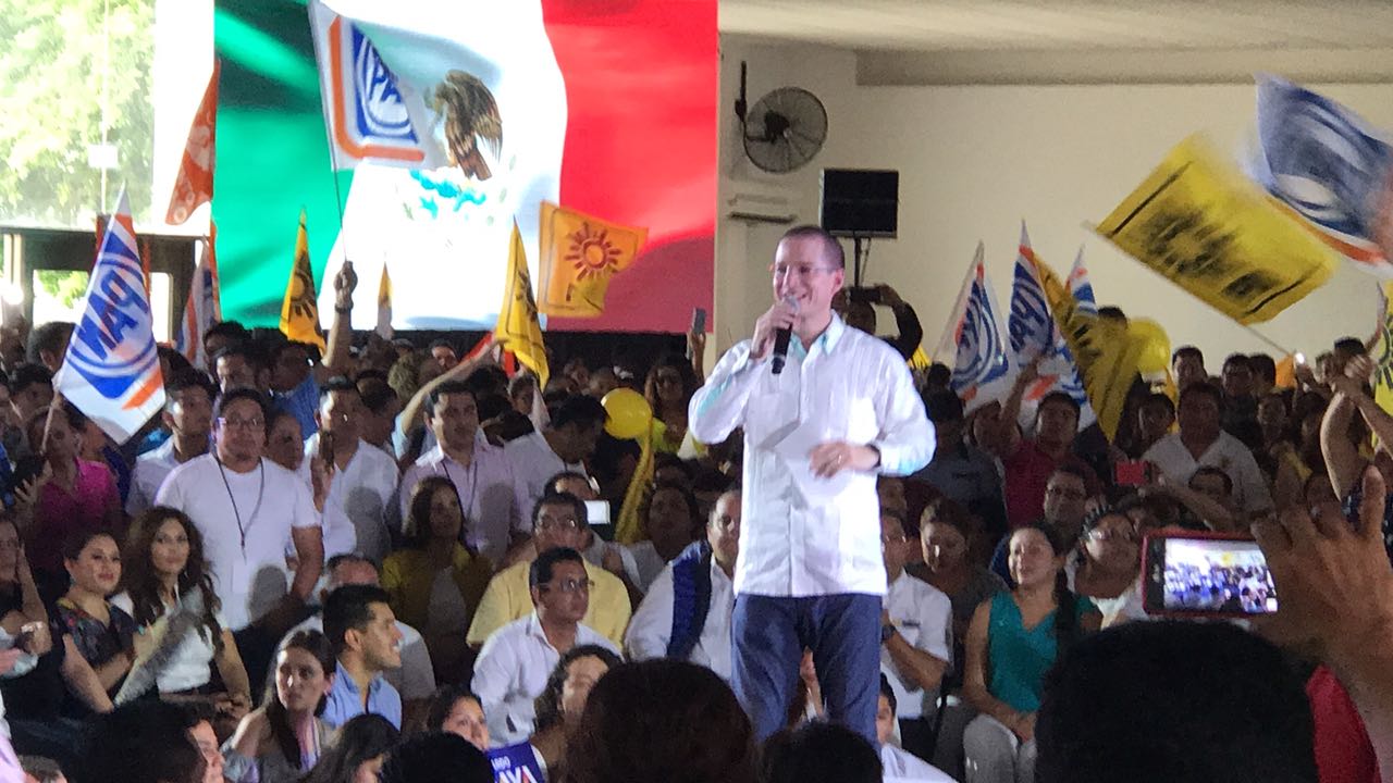 Partido joaquinista, ausente en evento de Anaya