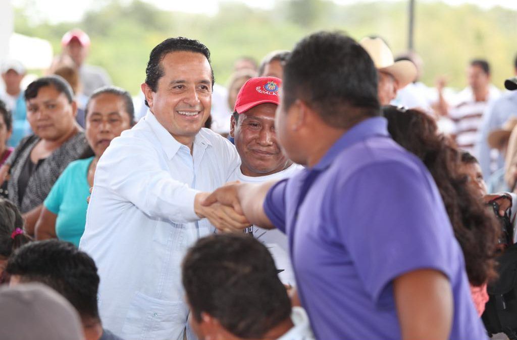 Al fin, agua potable en Caobas y San Antonio Soda: Carlos Joaquín