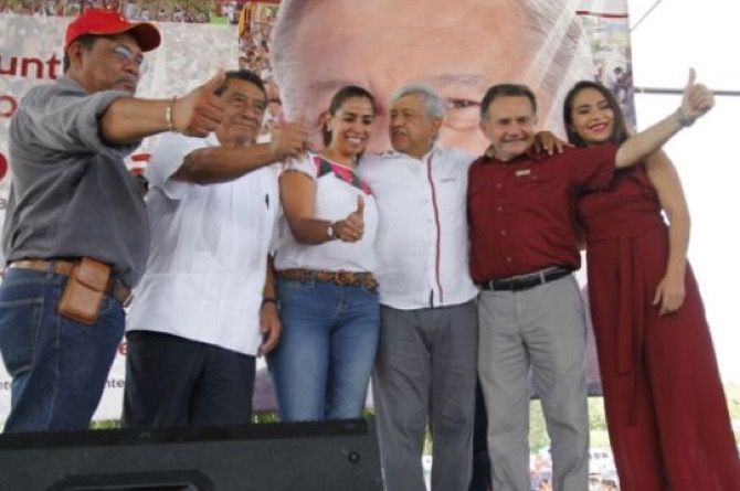 MORENA sostiene a Marybel y Pech como fórmula al Senado, y se tambalea la alianza con el PES