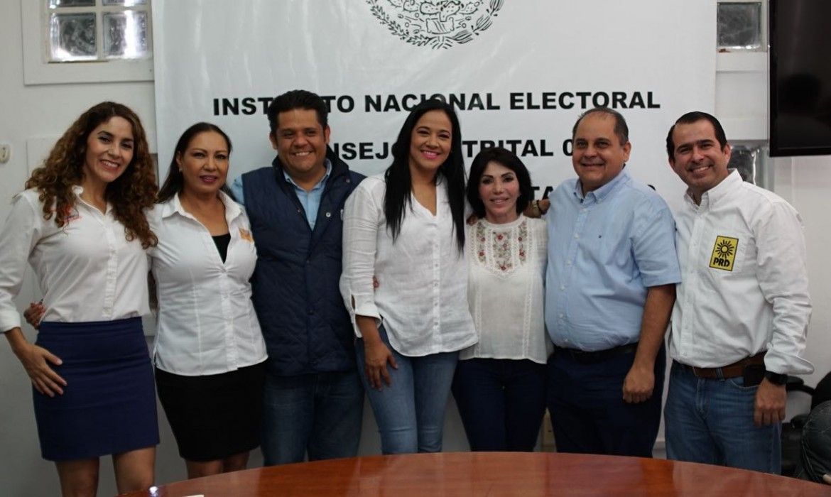 Se registran primeros candidatos federales de las diversas alianzas