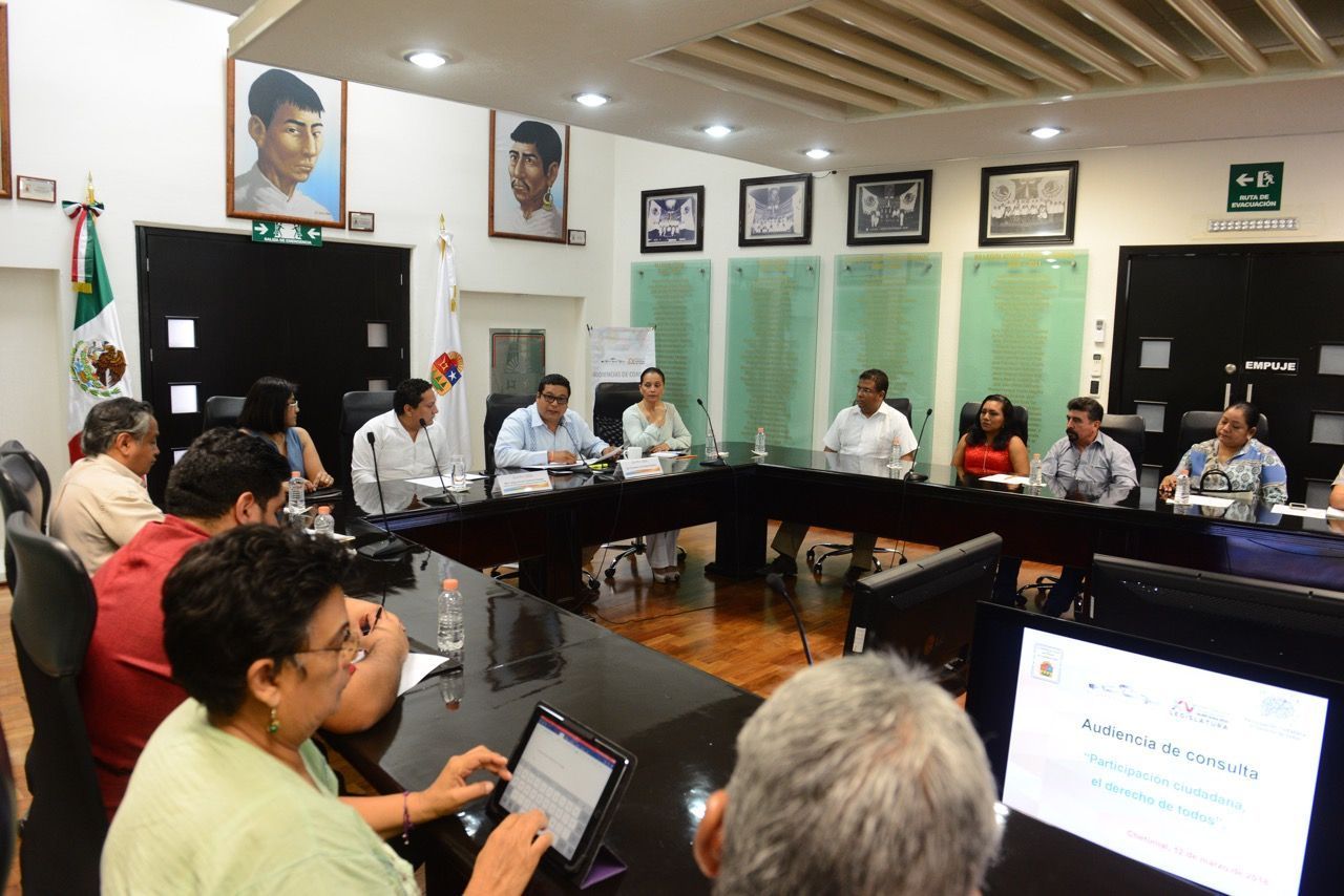 Concluyen en Chetumal audiencias de consulta sobre participación ciudadana