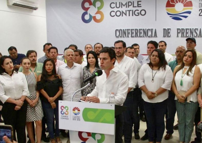 “Nos han enseñado en México, sufragio efectivo no reelección”, dice Remberto, y se baja de la elección de julio