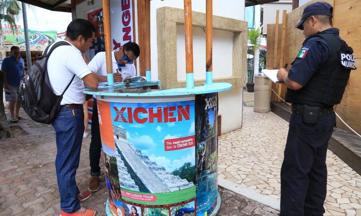 Pone orden Solidaridad en Comercio en la Vía Pública