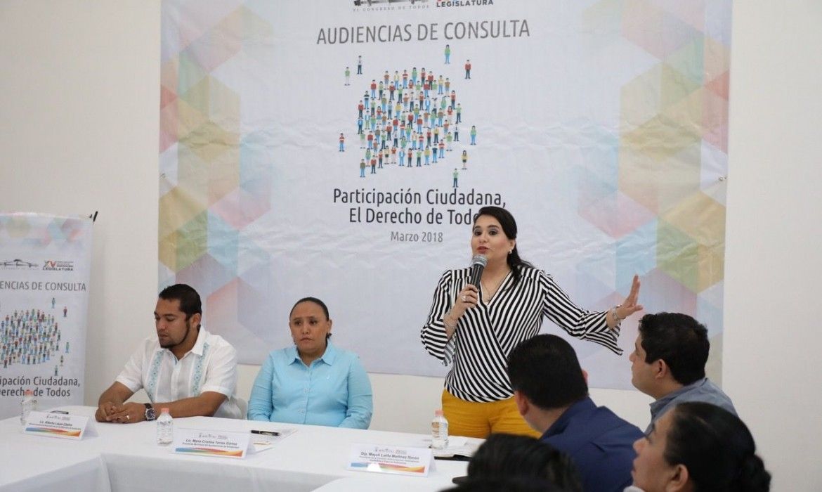 La ciudadanía debe ser corresponsable en las decisiones del Estado: Mayuli Martínez