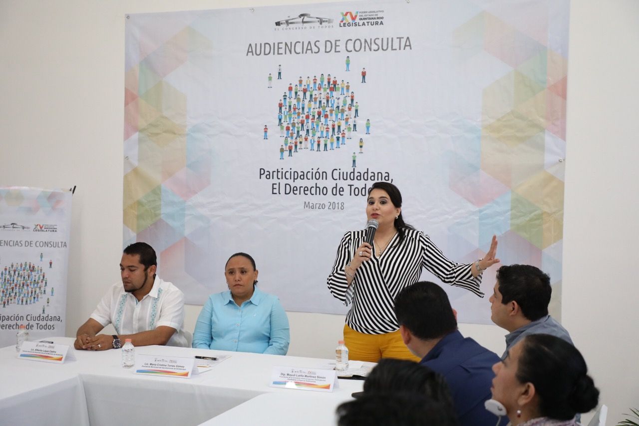 La ciudadanía debe ser corresponsable en las decisiones del Estado: Mayuli Martínez
