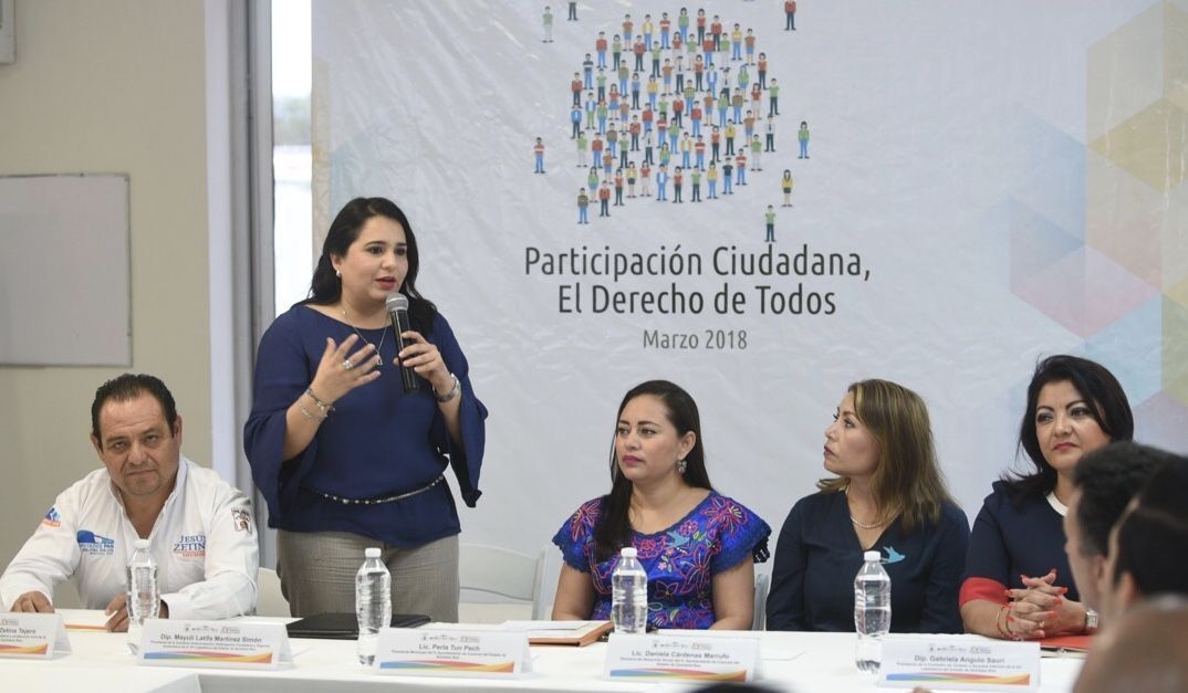 Destacan legisladores interés de sociedad cozumeleña en audiencia de consulta sobre participación ciudadana
