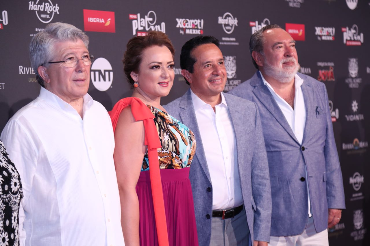 Más de 50 países siguieron en la Riviera Maya, a través de TNT, la gala de los Premios Platino