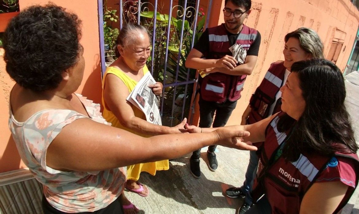 Y mientras tanto…Mildred inició campaña