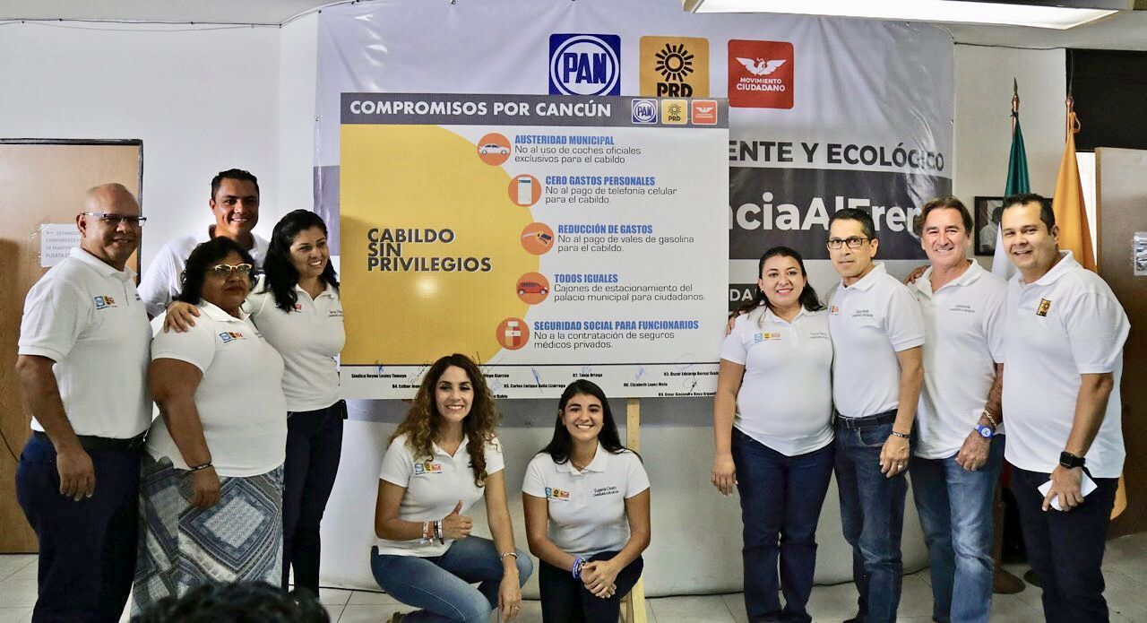 EL FRENTE DOBLA LA APUESTA |  Regidores renuncian a privilegios, y suben la exigencia a sus rivales de campaña