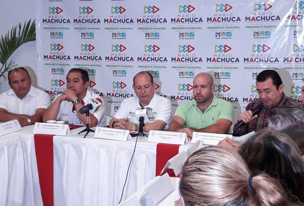 Mario Machuca pone el eje de campaña en la seguridad