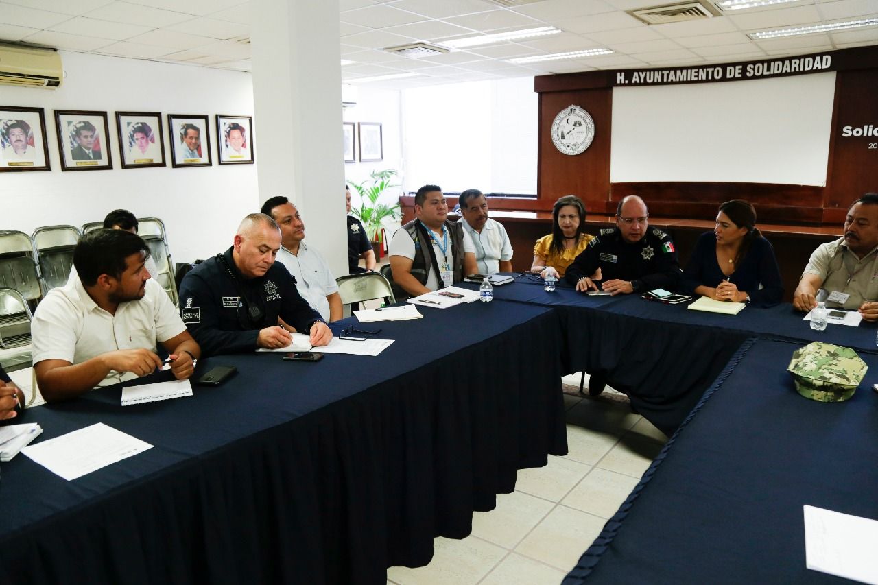 Coordinan autoridades de los tres niveles de gobierno estrategia para jornada electoral segura