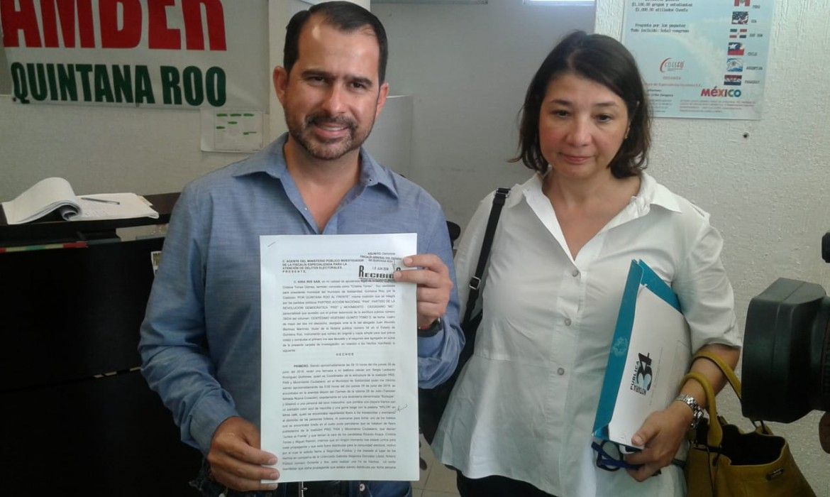 PRD denuncia a Laura Beristain por delitos electorales