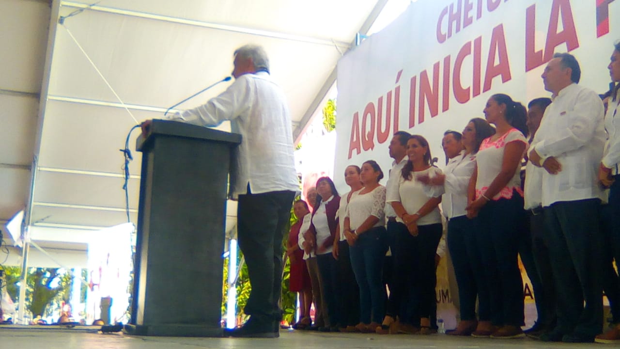 Confirma AMLO que Chetumal será zona económica especial