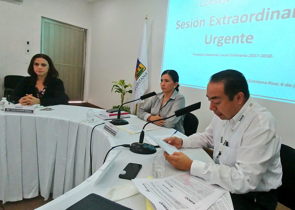 Asegura Ieqroo que busca garantizar certeza de la elección en Solidaridad